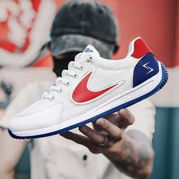 Мужская обувь 2024 года, новые летние сетчатые дышащие тонкие повседневные модные туфли с одной педалью, ленивые, универсальные спортивные студенческие туфли 39 чёрный