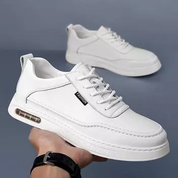 Мужская обувь 2024 года, осень, новый универсальный тренд, спортивная и повседневная обувь белого цвета, мужская дышащая обувь для сноуборда, модная обувь 38