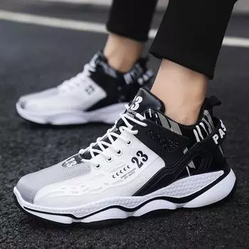 Мужская обувь 2024 года, весна, новые универсальные туфли для пап, модная мужская обувь, корейская версия, модные кроссовки для студентов, мужские 39 синий