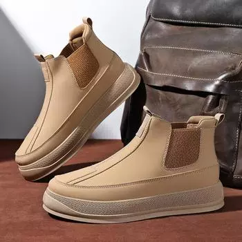 Мужская обувь 2024 весна и осень Ботинки Челси мужские ботинки мужские высокие туфли мужская обувь для отдыха Tide 42