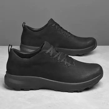 Мужская обувь 2025 года, летняя новая легкая спортивная обувь класса люкс высокого качества, мужская водонепроницаемая и износостойкая обувь для альпинизма на толстой подошве 38