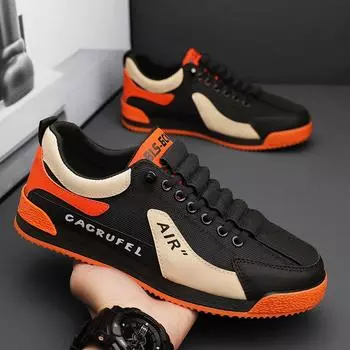 Мужская обувь 2025 года, новый тренд весны, универсальные мужские туфли Forrest Gump с одной педалью, нескользящие и износостойкие, повседневные спортивные модные туфли 39