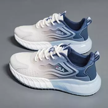 Мужская обувь 24 новых летних дышащих сетчатых спортивных кроссовок универсальные повседневные кроссовки на толстой подошве для бега белые туфли для пар мужчин 39 белый