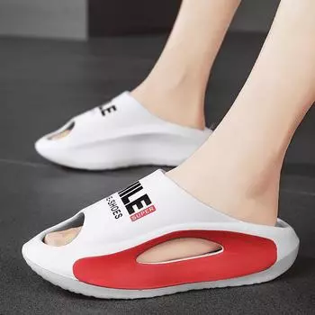 Мужская обувь 48/49 легкие мягкие мужские тапочки сандалии Blade мужские уличные тапочки на платформе для дома повседневные сандалии пляжная обувь 36-37