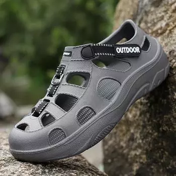 Мужская обувь Aqua, быстросохнущие водные кроссовки, нескользящая мужская обувь для рыбалки, водонепроницаемые сандалии, мужские пляжные тапочки, бесплатная доставка 40