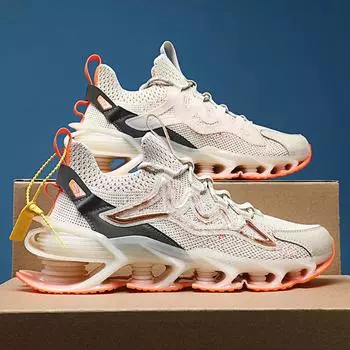 Мужская обувь Баскетбольные кроссовки Весна-осень Кроссовки с лезвием Высокие туфли Мужская весна