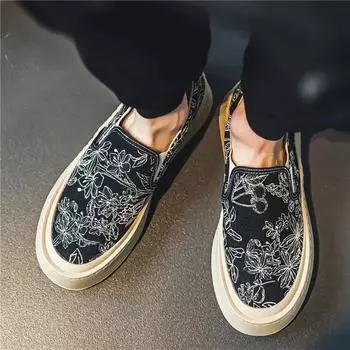 Мужская обувь больших размеров, мужские лоферы, повседневные удобные кроссовки, обувь без шнуровки для отдыха, легкие винтажные туфли на плоской подошве 43