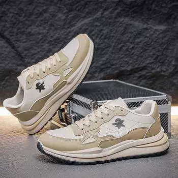 Мужская обувь больших размеров, весенняя и осенняя, износостойкая, дышащая, спортивная обувь, обувь на воздушной подушке, кроссовки, повседневная обувь, кроссовки для бега 39 серый