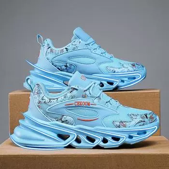 Мужская обувь большого размера 2025 года, весна и осень, дышащая сетчатая спортивная обувь для бега, молодежная износостойкая повседневная модная обувь для пап 39 бежевый