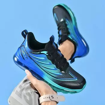 Мужская обувь большого размера 48, дышащая спортивная обувь с дышащей подушкой на всю ладонь, дышащая обувь 47, расширенная, повседневная, модная обувь 39