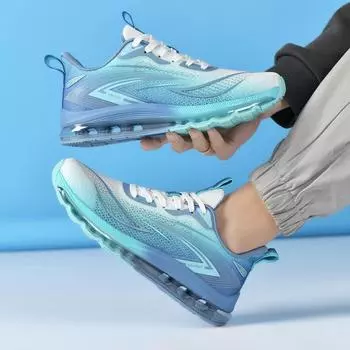 Мужская обувь большого размера 48, дышащая спортивная обувь с дышащей подушкой на всю ладонь, дышащая обувь 47, расширенная, повседневная, модная обувь 39