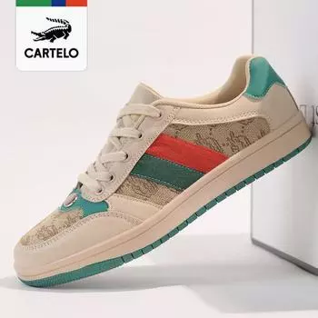 Мужская обувь CARTELO, новинка 2023 года, легкая роскошная повседневная универсальная модная осенне-зимняя женская обувь, туфли для пары, грязная обувь 38