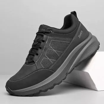 Мужская обувь для активного отдыха, новая осенняя спортивная обувь, мужская повседневная обувь с мягкой подошвой, нескользящая, для альпинизма, спортивная обувь с толстой подошвой, размер 38-44 38