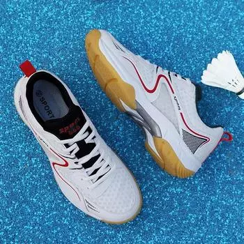 Мужская обувь для бадминтона, женские кроссовки для бадминтона, тренировочная обувь для настольного тенниса, женские теннисные кроссовки, размер 36-45 36