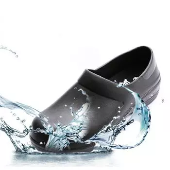 Мужская обувь для дождливой погоды EVA для пар, для сада, для женщин, водонепроницаемая обувь для поваров, удобная обувь для работы с домашними животными, для рыбалки на открытом воздухе 36 белый