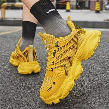 Мужская обувь для отдыха, мода 2024, кроссовки, сетчатые, теннисные, повседневные, мужские, походные, классические, оригинальные, дешевые, распродажа, корейский стиль 36