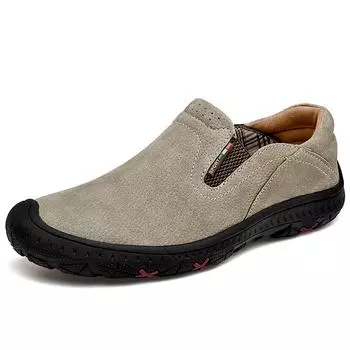 Мужская обувь для походов из натуральной кожи, обувь для походов на открытом воздухе 38 хаки