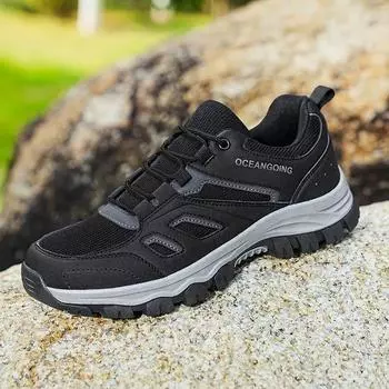Мужская обувь для походов на открытом воздухе, повседневная обувь 39 чёрный