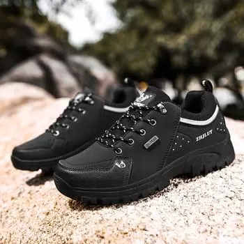 Мужская обувь для походов на открытом воздухе, повседневная обувь большого размера 39–47 39 серый/чёрный