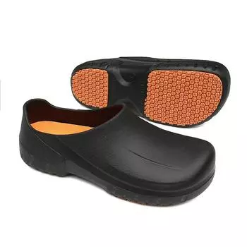 Мужская обувь для шеф-повара Мужские дышащие пляжные сандалии Мужская обувь для кухни Медицинские рабочие сандалии Садовая водонепроницаемая рабочая обувь Zapatillas 39 чёрный