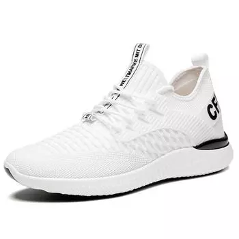 Мужская обувь для увеличения роста, кроссовки для мужчин, дышащая повседневная обувь высотой 10 см, невидимая внутренняя подтяжка, мужская обувь высотой 8 см 37