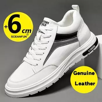 Мужская обувь для увеличения роста, обувь из натуральной кожи, увеличивающая рост на 6-8 см, мужская повседневная обувь, увеличивающая рост, мужские кроссовки 37