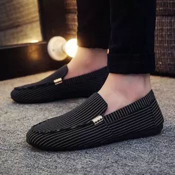 Мужская обувь Doudou Business Casual Обувь Doudou Мужская летняя обувь с мягкой подошвой Lazy Shoes Мужская износостойкая обувь с мягкой подошвой 38