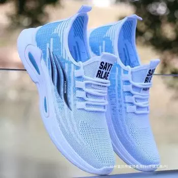 Мужская обувь дышащая и легкая летом, мужская обувь с мягкой подошвой из сетчатой ткани, ленивая обувь, обувь с одной педалью, обувь для вождения 38