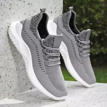 Мужская обувь, дышащая повседневная спортивная обувь, удобная мягкая подошва, мужские кроссовки для бега, теннисные туфли на шнуровке, tenis masculino 39 чёрный