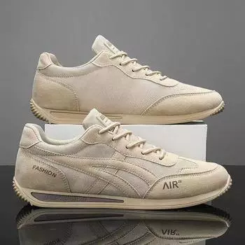 Мужская обувь, дышащая спортивная обувь с сеткой, трендовая обувь для бега, новая спортивная повседневная обувь 39 серый