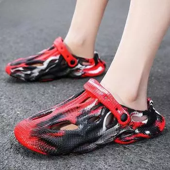 Мужская обувь Eva Slip-resistant Beach Slides PVC Cheap Shoes Stylish Hot Rubber Mascullino Male Slipper Liquido Summer Sale 36