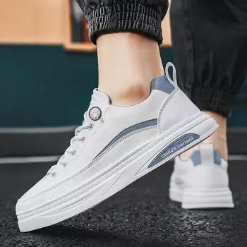 Мужская обувь Европейские туфли для сноуборда 2024 новые зимние новые дышащие туфли мужские маленькие белые туфли для спорта и отдыха модная обувь 39