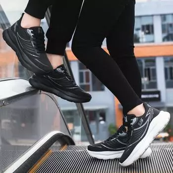 Мужская обувь Four Seasons Daddy Shoes Дышащая дорожная обувь Кроссовки Повседневная мужская обувь 2024 Новые популярные летающие плетеные туфли 40