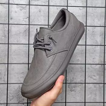 Мужская обувь Hy весна 2024 года, новая осенняя повседневная обувь с низким верхом, мягкой подошвой, с мягким лицевым покрытием, одинарные туфли на одной педали, мужские кожаные 38