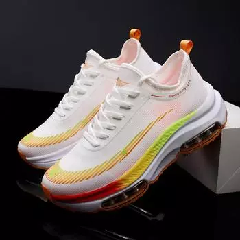 Мужская обувь импортного производства с воздушной подушкой, амортизирующая, нескользящая и износостойкая, профессиональная беговая обувь, универсальная модная повседневная спортивная обувь 39