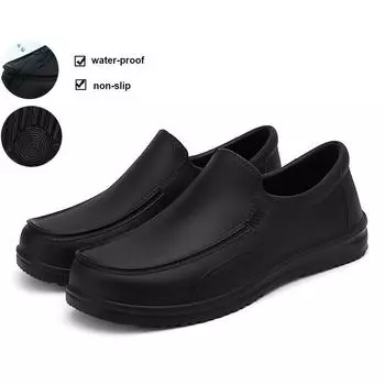 Мужская обувь из литьевого этиленвинилацетата, мужская легкая обувь для вождения, уличные повседневные сандалии «рыба», водонепроницаемая обувь для шеф-повара, нескользящие садовые сабо 40