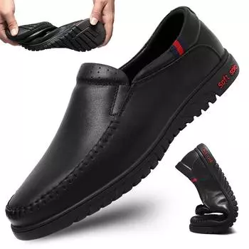 Мужская обувь из натуральной кожи 2022 года, новейшая мужская повседневная обувь, брендовые модные мужские лоферы, мокасины, туфли без застежек для вождения, офисная обувь 38