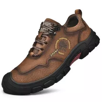 Мужская обувь из натуральной кожи, кроссовки, уличная обувь, мужская обувь на плоской подошве, удобная мужская прогулочная обувь