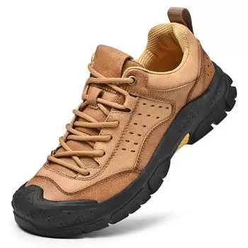 Мужская обувь из натуральной кожи, кроссовки, уличная обувь, мужская обувь на плоской подошве, удобная мужская прогулочная обувь 38 коричневый