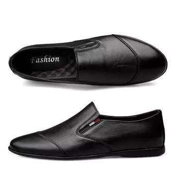 Мужская обувь из натуральной кожи, повседневные роскошные мужские мокасины, мягкие мокасины, итальянские дышащие летние мужские туфли-лодочки, большие размеры 36-47 46