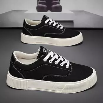 Мужская обувь из парусины 2025 года, новые летние студенческие универсальные дышащие повседневные туфли для серфинга, мужская нескользящая спортивная обувь на платформе 39