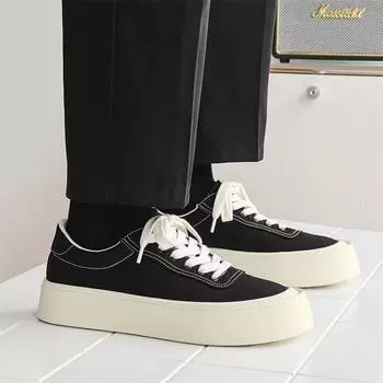 Мужская обувь из ткани 2024 года, новые летние мужские туфли на платформе, увеличивающие рост, простые повседневные дышащие парусиновые туфли, универсальные туфли для серфинга 39 хаки