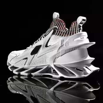 Мужская обувь Кроссовки для бега для мужчин Дышащая нескользящая подошва Спортивная обувь для тренировок Бег Zapatillas Zapatillas Hombre 39 красный