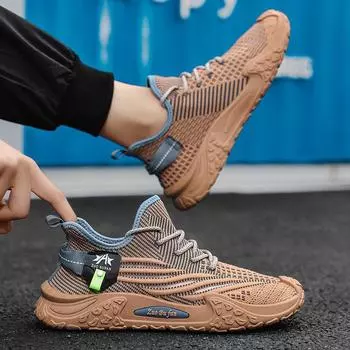 Мужская обувь Кроссовки для бега для мужчин Увеличить Удобная спортивная обувь Мягкие кроссовки для мужчин Теннисные кроссовки для ходьбы для мужчин Дешевые 39 хаки