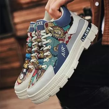 Мужская обувь Кроссовки Мужская мужская повседневная обувь Tenis Роскошная обувь Гоночная дышащая обувь Трендовые лоферы Кроссовки на плоской подошве для мужчин 39 зелёный