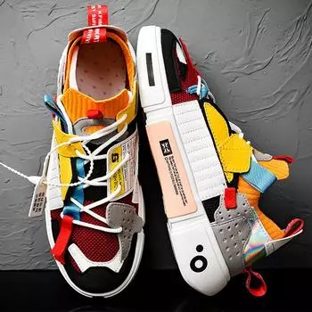 Мужская обувь Кроссовки Мужская Мужская повседневная обувь Tenis Роскошная обувь Trainer Race Дышащая обувь модные лоферы Кроссовки для мужчин 36