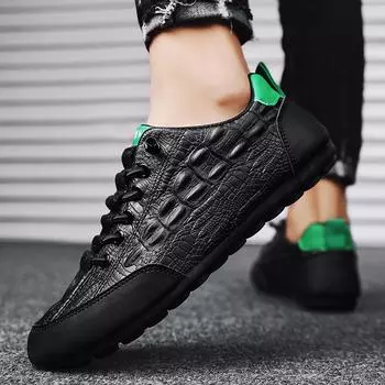 Мужская обувь Кроссовки Мужская мужская повседневная обувь Tenis Роскошные кожаные туфли Гоночная дышащая обувь Модные лоферы Мокасины на плоской подошве Обувь для мужчин 39 коричневый