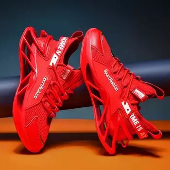 Мужская обувь Кроссовки Мужская обувь класса люкс Мужская трендовая повседневная обувь Кроссовки для бега Дышащая обувь Tenagers Fashion Blade Running Shoes 39