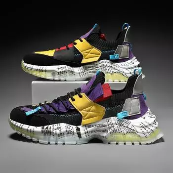 Мужская обувь Кроссовки Мужская повседневная мужская обувь Теннис Роскошная обувь Кроссовки Race Дышащая обувь Модные лоферы Кроссовки для мужчин 39