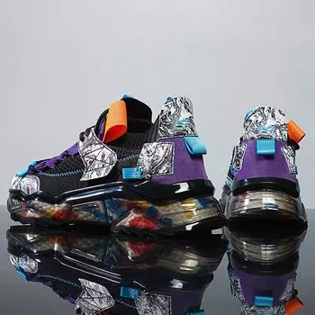 Мужская обувь Кроссовки Мужская повседневная мужская обувь Теннис Роскошная обувь Кроссовки Race Дышащая обувь Модные лоферы Кроссовки для мужчин 39